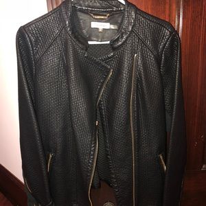 Calvin Klein Faux Leather Jacket